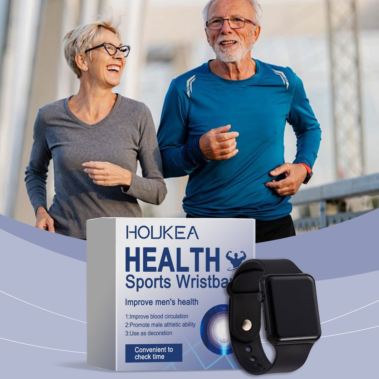 Men's Health Exercise Wristband - V.I.P Digital Presence