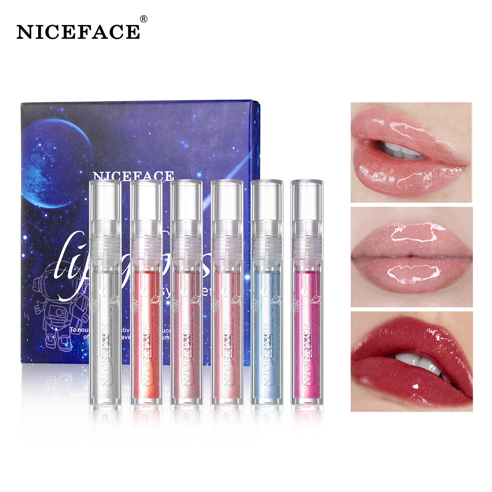 Niceface Glass Water Glossy Lip Gloss Transparent Lip Gloss Moisturizing And Moisturizing Not Easy To Fade White Lip Gloss - V.I.P Digital Presence