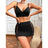 Sexy lingerie, sexy women's fashion, slim fit, exposed navel, hip hugging skirt, lingerie set - V.I.P Digital Presence