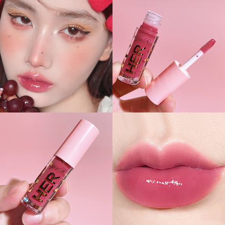 Glazed Mirror Water Lip Glaze Lipstick Female Student Lip Gloss Moisturizing Moisturizing Lip Glaze Toot Jelly Glass Lip Gloss - V.I.P Digital Presence