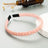 Hair Hoop Hand-Woven Beaded Headband Female Baroque Sponge Hair Bundle Korean Face Wash Hair Accessories - V.I.P Digital Presence