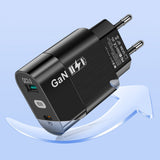 65W Gallium Nitride Charger GaN Charging Source Fast Charging Phone Charging Head - V.I.P Digital Presence