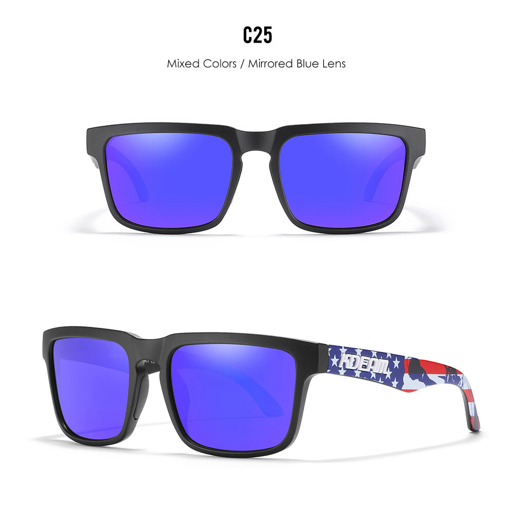 Classic polarized sunglasses for men and women ultra light driving glasses colorful real film sunglasses - V.I.P Digital Presence