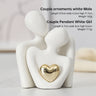 Creative couple figure decoration Newlywed home decoration Lover sculpture decoration figure desktop living room bookshelf decor - V.I.P Digital Presence