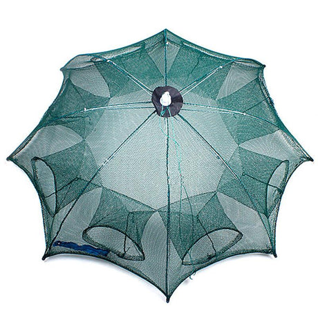 8 Holes Crayfish Automatic Folding Fishing Net Shrimp Cage - V.I.P Digital Presence
