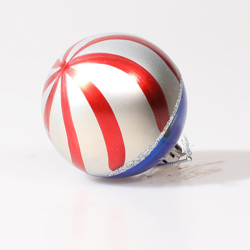 American Independence Day decoration props American style painted balls hand-painted Christmas balls Christmas tree decorations - V.I.P Digital Presence
