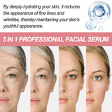 5 In 1 Face Essence Hydrating, Firming, Whitening, Whitening And Anti-Wrinkle Essence For Fine Lines - V.I.P Digital Presence