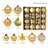 Christmas decoration 6cm electroplated ball plastic ball special-shaped painted Christmas ball gift Christmas tree pendant - V.I.P Digital Presence