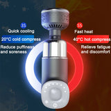 Smart Fascia Gun Massager Electric Booster Massage Gun for Body Massage Relaxation Cold   Hot Compress Fitness Muscle Pain Relie - V.I.P Digital Presence