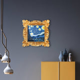 Kit de pintura al óleo 3D DIY "Relieve" de la Noche Estrellada de Van Gogh