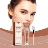Ouhoe Collagen Peel Mask Hydrates, Moisturizes, Anti-Wrinkle And Reduces Fine Lines On Face - V.I.P Digital Presence