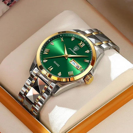Swiss Waterproof Glow Double Calendar Men's Watch Glow Design Fashion Men's Watch - V.I.P Digital Presence