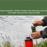 Outdoor water purifier, wilderness survival emergency rescue water filter, camping portable pump filter - V.I.P Digital Presence