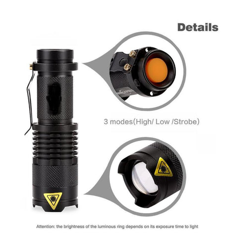 2000LM Military Tactical Flashlight Torch - V.I.P Digital Presence