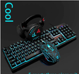 VX7 Waterproof LED Keyboard Mouse Headset Gaming set - V.I.P Digital Presence