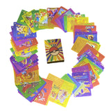 55 cartas Pok é mon de lámina dorada, cartas de batalla de cartas de colección Pok é mon Pok é mon