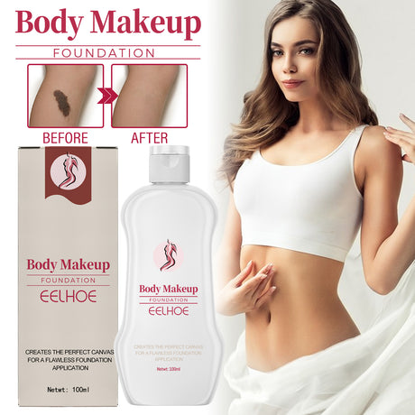 Body Makeup Liquid Foundation, Hide Skin Spots Tattoo Blemishes Natural Set Moisturizing Long-Lasting Foundation - V.I.P Digital Presence