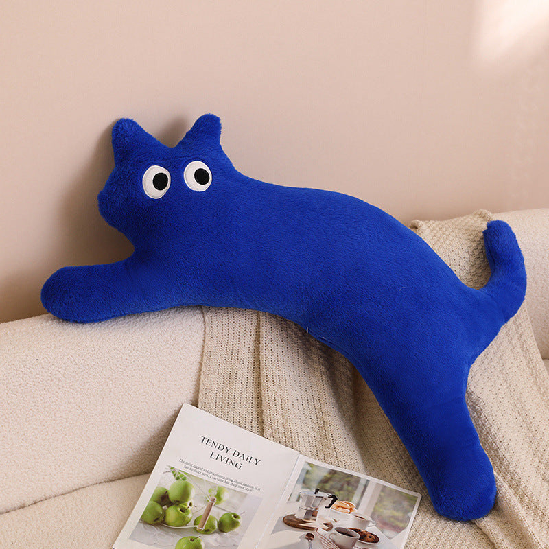 Dopamine Long Bar Cat Pillow Cat Plush Toy Living Room Cushion - V.I.P Digital Presence