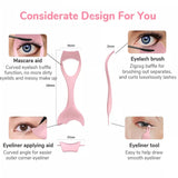 Mascara Shield Applicator Eyelash Brush Curler Guard Applicator Silicone Eyelashes Makeup Tool Eyeliner Guide Applicator Helper - V.I.P Digital Presence