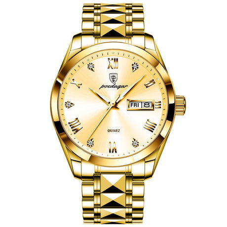 Swiss Waterproof Glow Double Calendar Men's Watch Glow Design Fashion Men's Watch - V.I.P Digital Presence