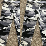 Women's Yoga Pants Camouflage Print Tight Slim sport leggings High waist Elastic Fitness Leggings - V.I.P Digital Presence