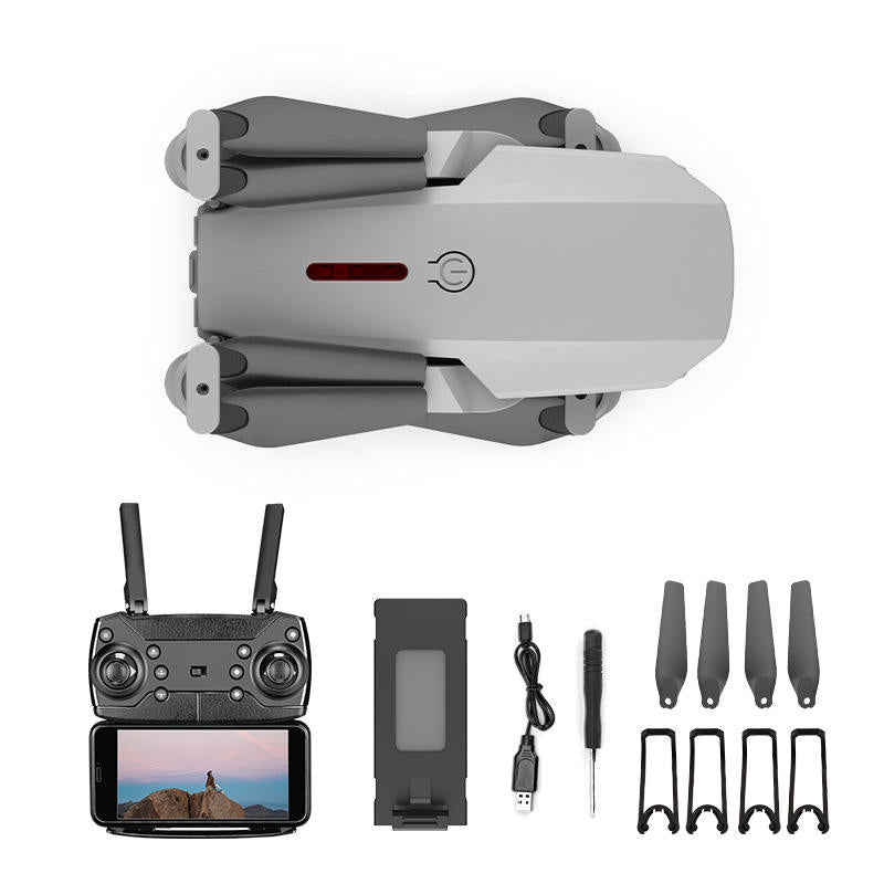 E88 Drone HD Camera Quadcopter Long Range Air Pressure Fixed Height Children's Remote Control Aircraft Drone - V.I.P Digital Presence