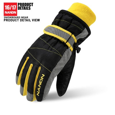 NANDN Ski Gloves Snowboard Gloves Snowmobile Motorcycle Riding Winter Gloves Windproof Waterproof Unisex Snow Gloves - V.I.P Digital Presence