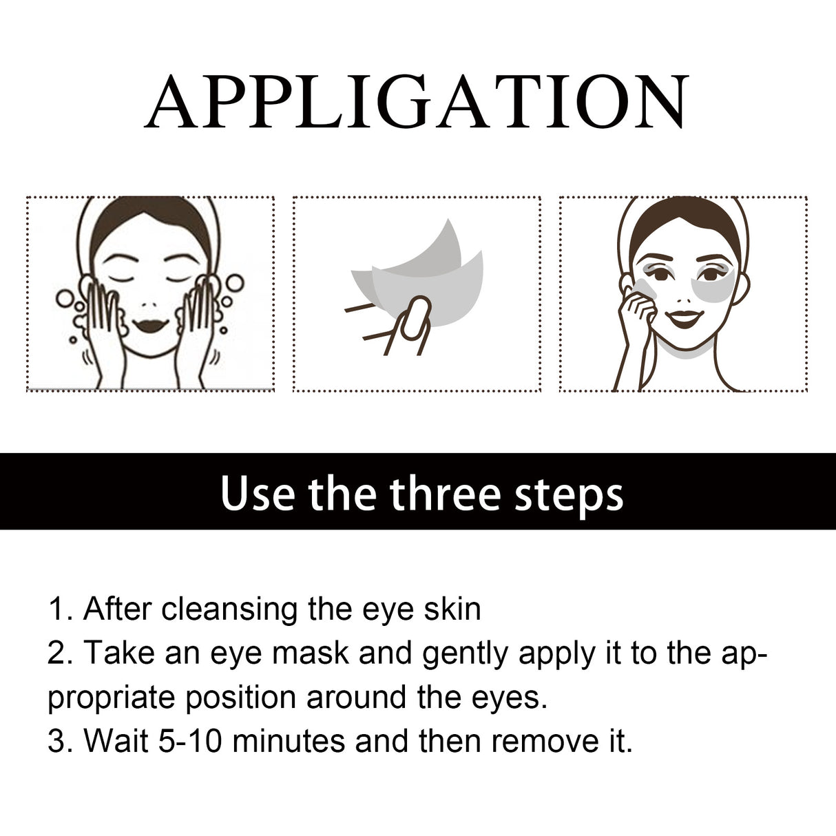 Strawberry Gel Patch Reduces Fine Lines Under Eyes, Bags Under Eyes, Dark Circles, Firming Eyes, Anti-Wrinkle Moisturizing Eye Patch