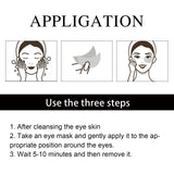 Strawberry Gel Patch Reduces Fine Lines Under Eyes, Bags Under Eyes, Dark Circles, Firming Eyes, Anti-Wrinkle Moisturizing Eye Patch