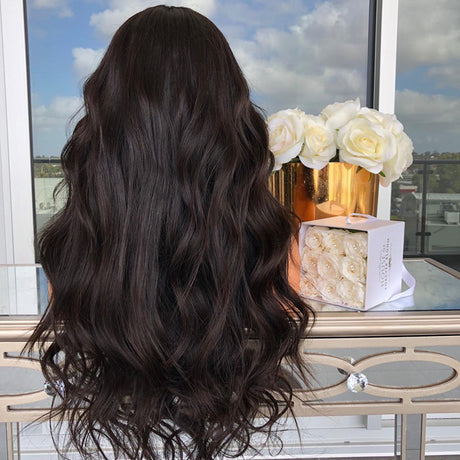 European And American Style New Wig Women's Mid-Section Long Curly Hair Fluffy Chemical Fiber Hair Lace Headgear - V.I.P Digital Presence