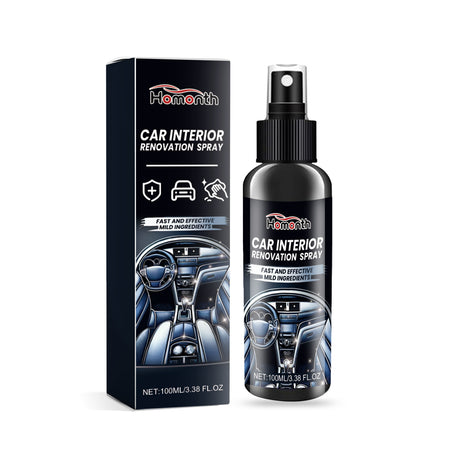 Car Interior Renovation Spray, Seat Interior Instrument Panel Cleaning Decontamination Maintenance Refurbishing Care Agent - V.I.P Digital Presence