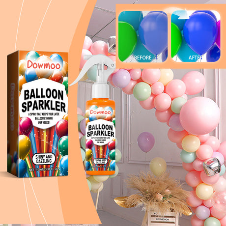 Latex Balloon Brightening Spray, Balloon Brightening Long-Lasting Effect Adds Ambiance Gloss Spray - V.I.P Digital Presence