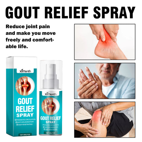 Gout Relief Spray, Relieve Lumbar Joint Muscle Knee Soreness Activating Muscles And Bone Health Care - V.I.P Digital Presence