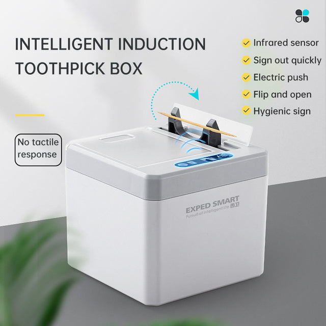 Can sense toothpick box, fully automatic innovation, home restaurant toothpick machine, hotel automatic electric pop-up toothpick cylinder - V.I.P Digital Presence