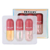 Rich Lip Dye Lip Liquid Partial Pearlescent Fine Flash Moisturizing Hydrating Temperature Controlled Discoloration Lip Oil Lip Gloss Liquid Set Box - V.I.P Digital Presence