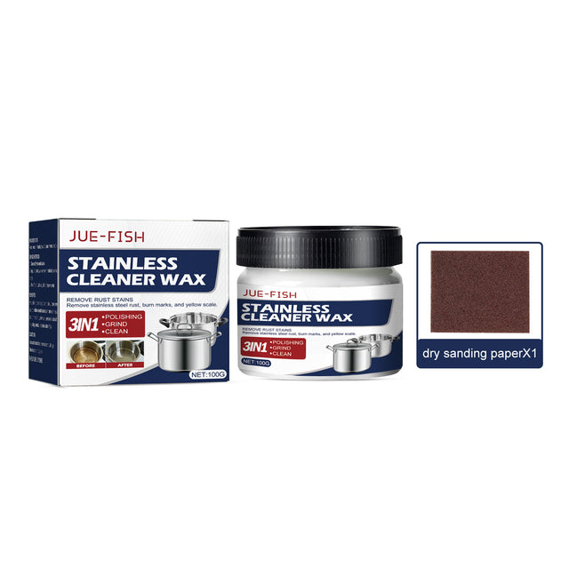 Metal Polishing Wax, Household Kitchen Range Hood Pot Cleaning, Rust Removal, Grease Polishing Cleaner - V.I.P Digital Presence