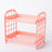 Double Storage Rack Kitchen Small Shelf Desktop Storage Rack Bathroom Sink Plastic Organizing Rack - V.I.P Digital Presence