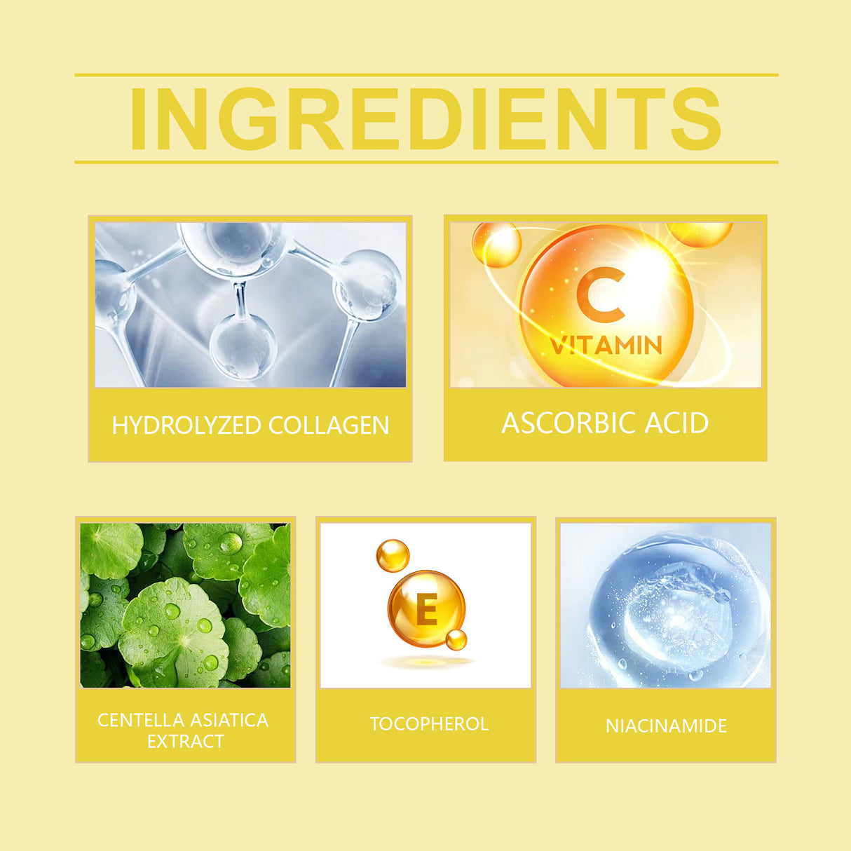 5 In 1 Facial Essence, Moisturizing, Hydrating And Improving Skin, Lightening Fine Lines And Moisturizing Skin