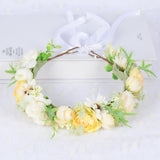 Bridal Fairy Flower Wreath Fabric Flower Starry Sky Headwear Children's Travel Photography Performance Hair Accessories Headrings - V.I.P Digital Presence