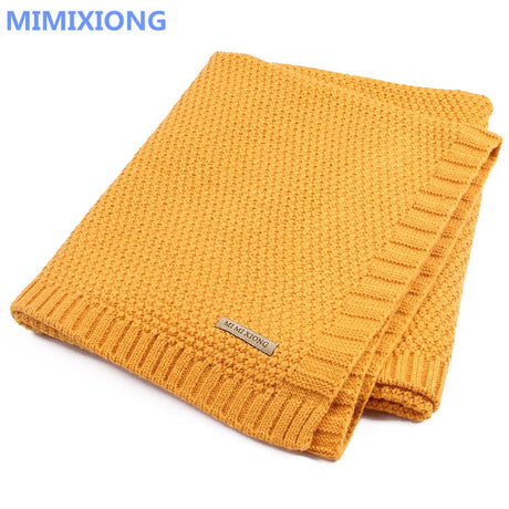 Baby Blanket Knitted Newborn Swaddle Wrap Blankets Super Soft Toddler Infant Bedding Quilt - V.I.P Digital Presence