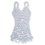 exy suspender hollow sequin skirt, nightclub trendy women's thin half skirt, body chain - V.I.P Digital Presence