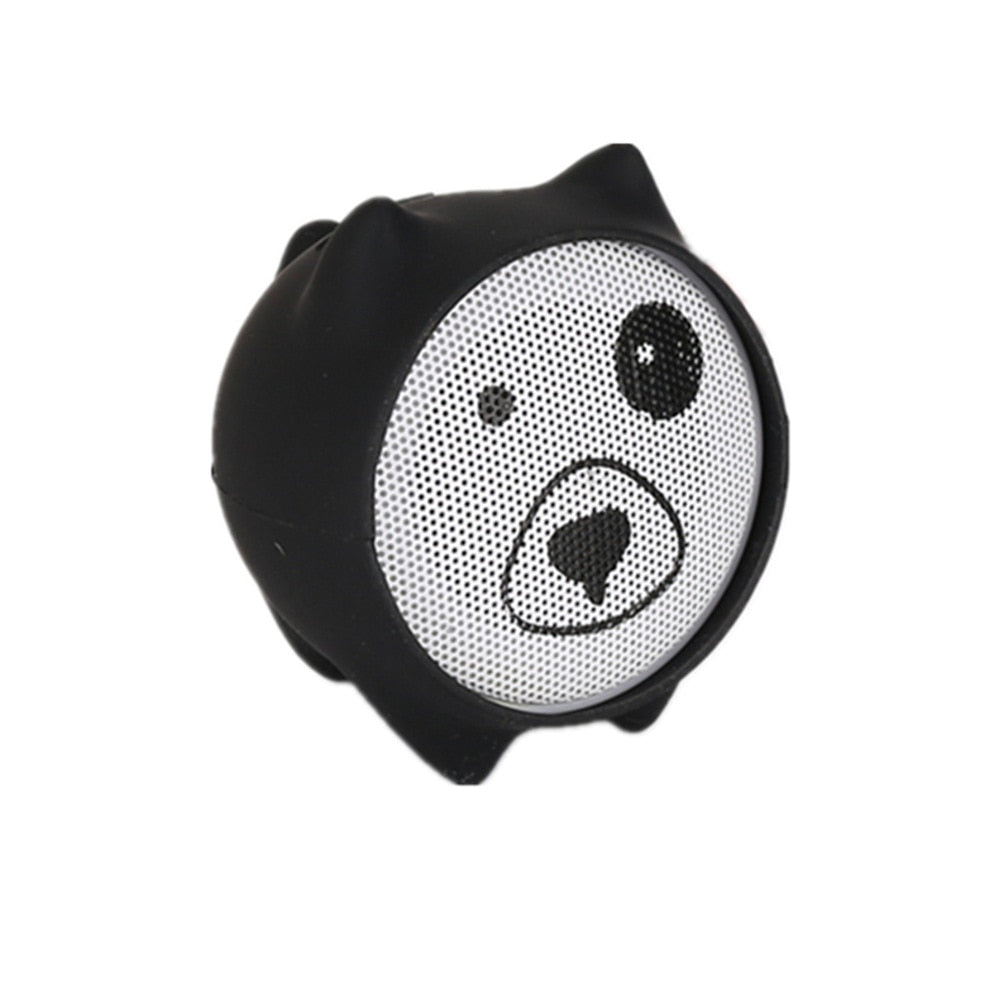 Creative new cartoon bluetooth speaker TWS couplet wireless hands-free call mini speaker - V.I.P Digital Presence
