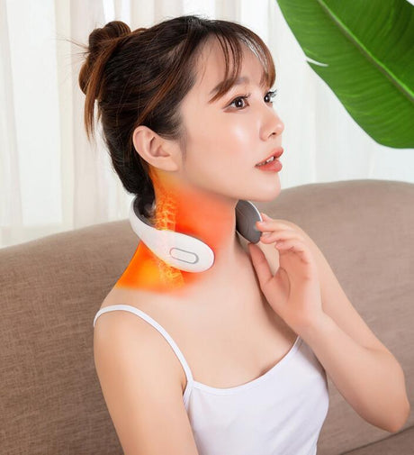 Cervical Spine Massager Home Electric Intelligent Neck Guard Neck Massager Spine Pulse Shoulder And Neck Massager - V.I.P Digital Presence