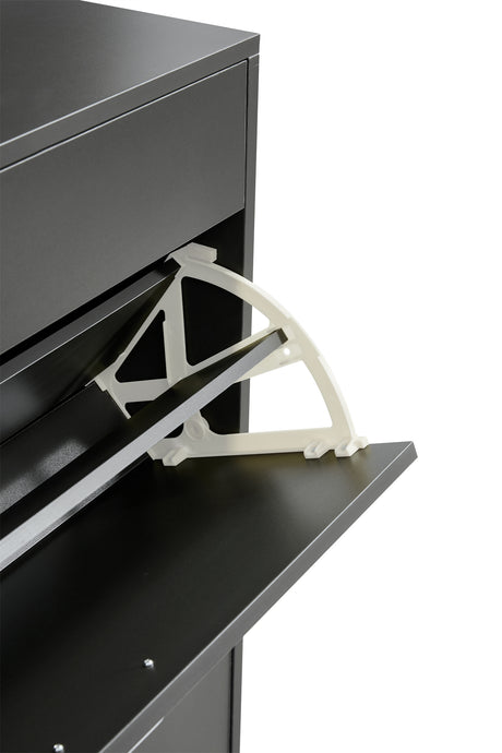 Shoe Cabinet , Shoe storage shelves, Black - V.I.P Digital Presence