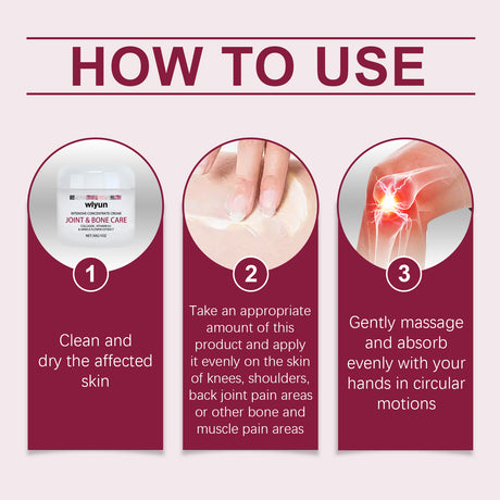 Joint Pain Relief Cream Relieves Knee, Shoulder, Neck And Back Muscle Pain Discomfort Body Care Cream - V.I.P Digital Presence