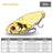 1PCS 3.5g/5g/7g/10g/15g VIB Fishing Lure – Rattlesnake Iron Jig, long-cast hard lure for predatory fish. - V.I.P Digital Presence