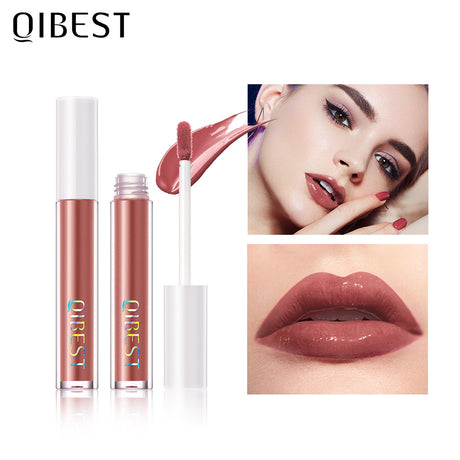 QIBEST Mirror Water Glossy Lip Gloss Glass Lip Gloss Moisturizing Lip Frozen Toot Lip Glaze, Big Mouth Lip Plumping Lip Gloss - V.I.P Digital Presence
