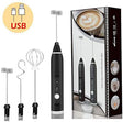 3-Piece Electric Milk Frother And Whisk Set - V.I.P Digital Presence