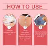 Herbal Chest Essential Oil, Moisturizing Women's Chest Massage Firming Oil Chest Care Plump Essential Oil