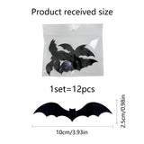 Halloween 3D Butterfly Bat Home Decor Wall Sticker 12 Pack Butterfly Sticker Wall Sticker - V.I.P Digital Presence